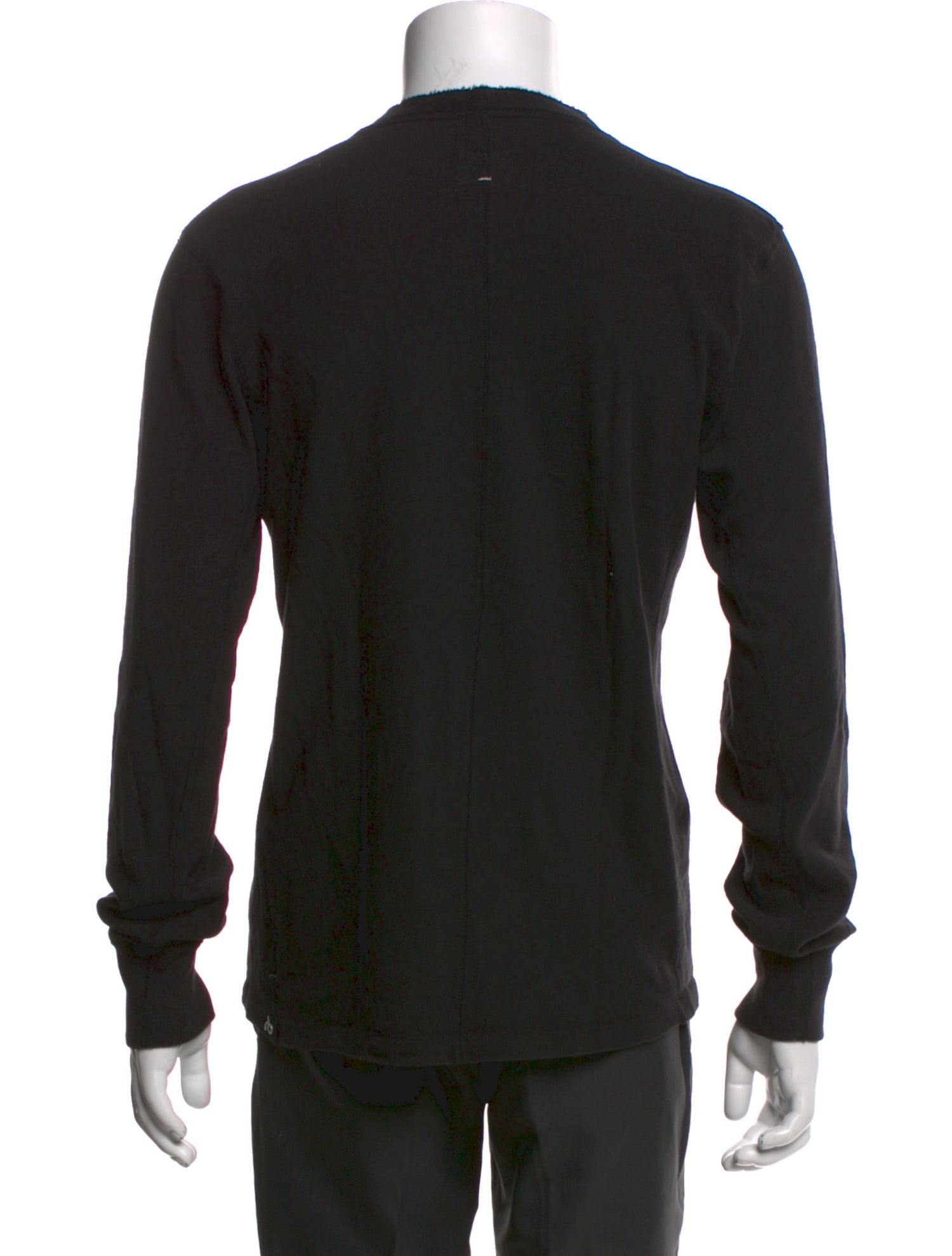 Rag & Bone Crew Neck Long Sleeve Polo Sweater